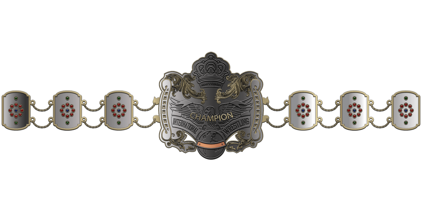 ZBCB-20 Custom Design Championship Belt
