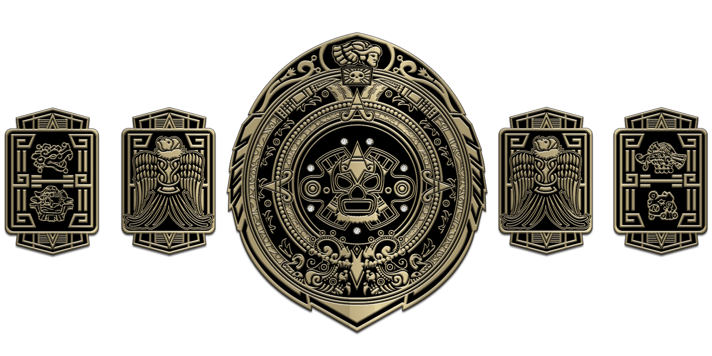 ZBCB-77 Custom Design Championship Belt