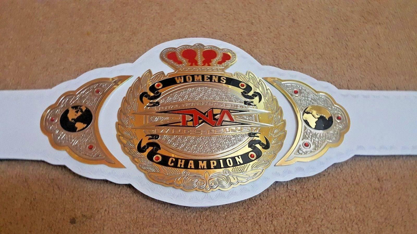 TNA WOMENS Brass Championship Belt