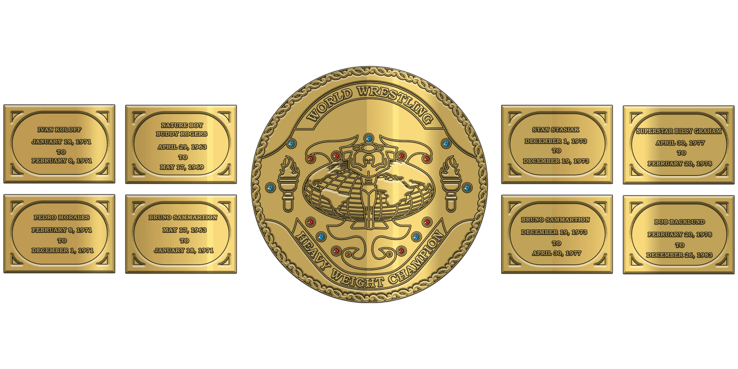 ZBCB-155 Custom Design Championship Belt