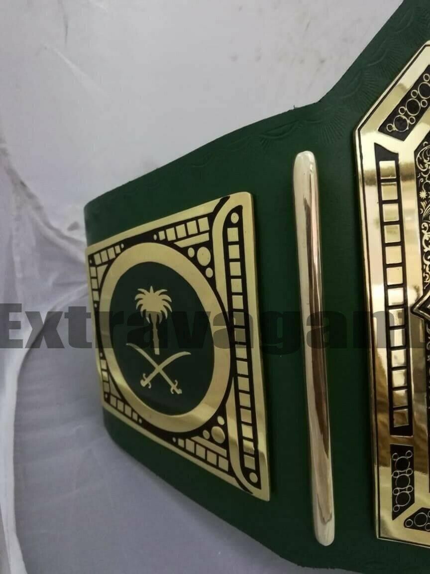 WWE Royal Rumble Brass Championship Title Belt