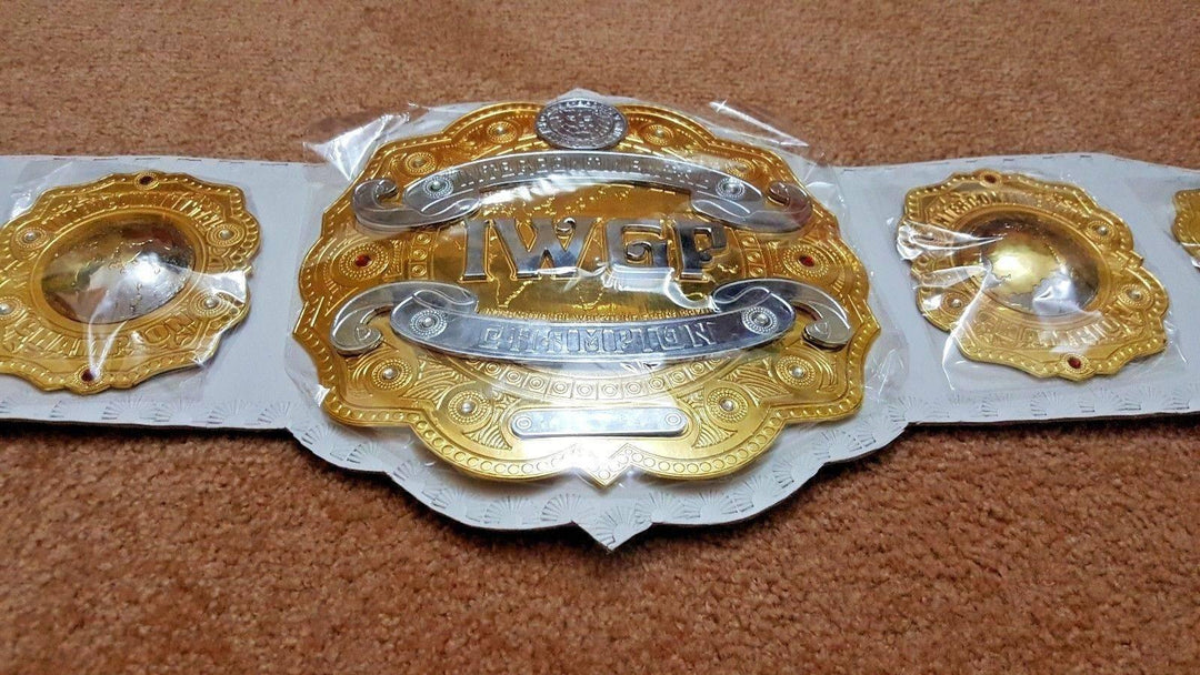 IWGP Intercontinental Brass Championship Title Belt