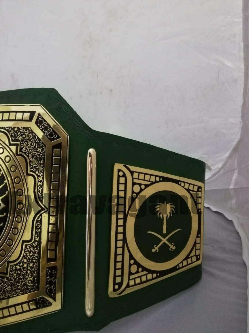 WWE Royal Rumble Brass Championship Title Belt