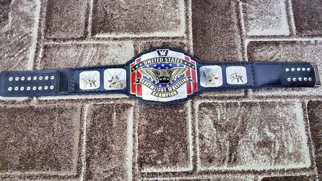 WWE United States Heavyweight Brass Championship Title Belt