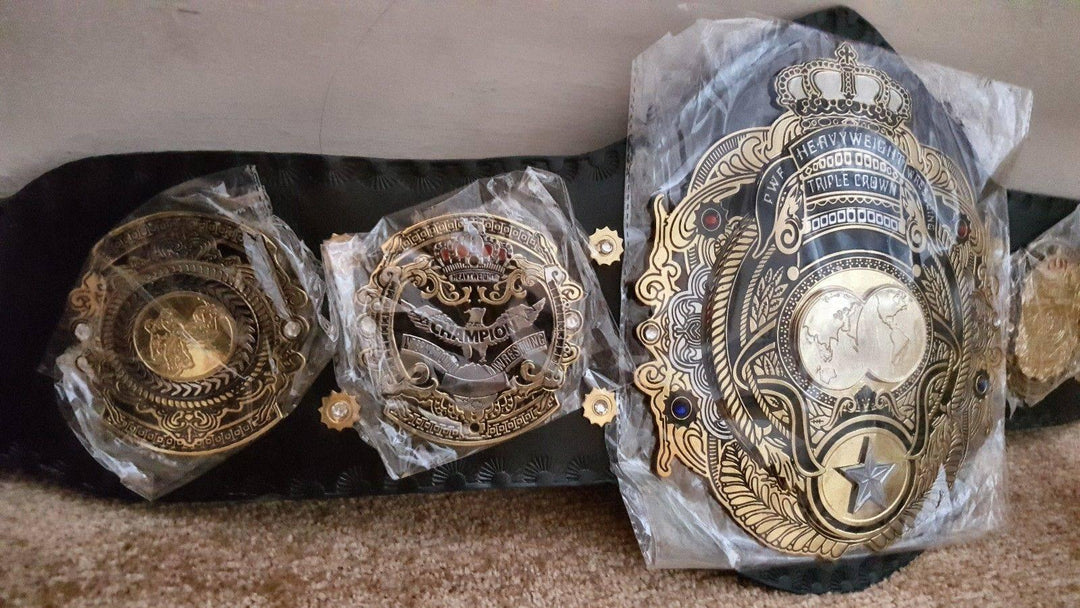 TWF Triple Crown Heavyweight Wrestling Championship Belt