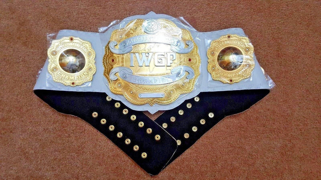 IWGP Intercontinental Brass Championship Title Belt
