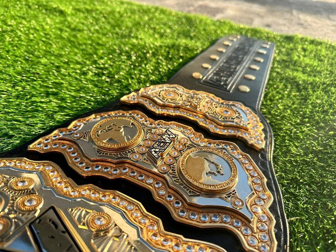 AEW World Championship Belt | New Chapter Triple Plate | Ring Side Belts