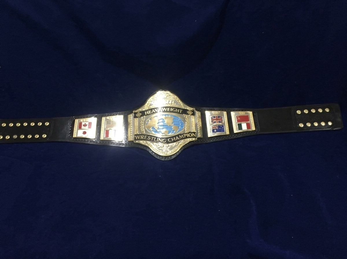 WWF Hulk Hogan 1986 World Heavyweight Wrestling Championship Belt