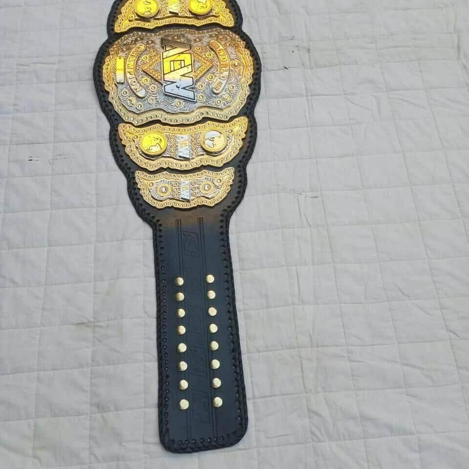 AEW World Championship Belt – Premium Dual Ring Side Belt