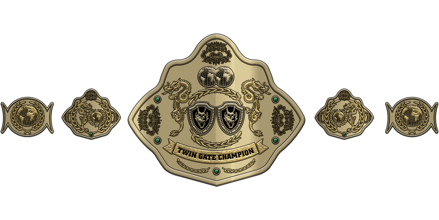 ZBCB-35 Custom Design Championship Belt