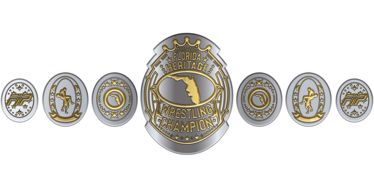 ZBCB-43 Custom Design Championship Belt