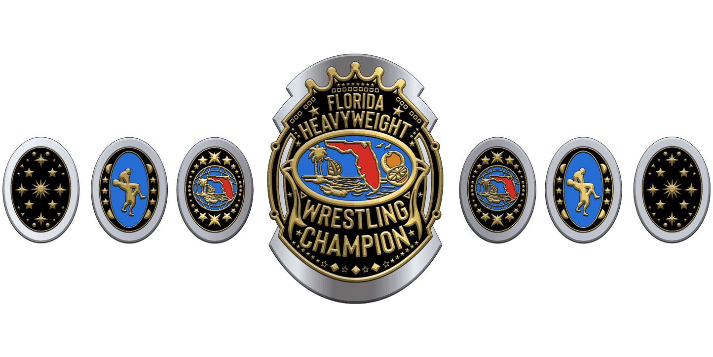 ZBCB-46 Custom Design Championship Belt