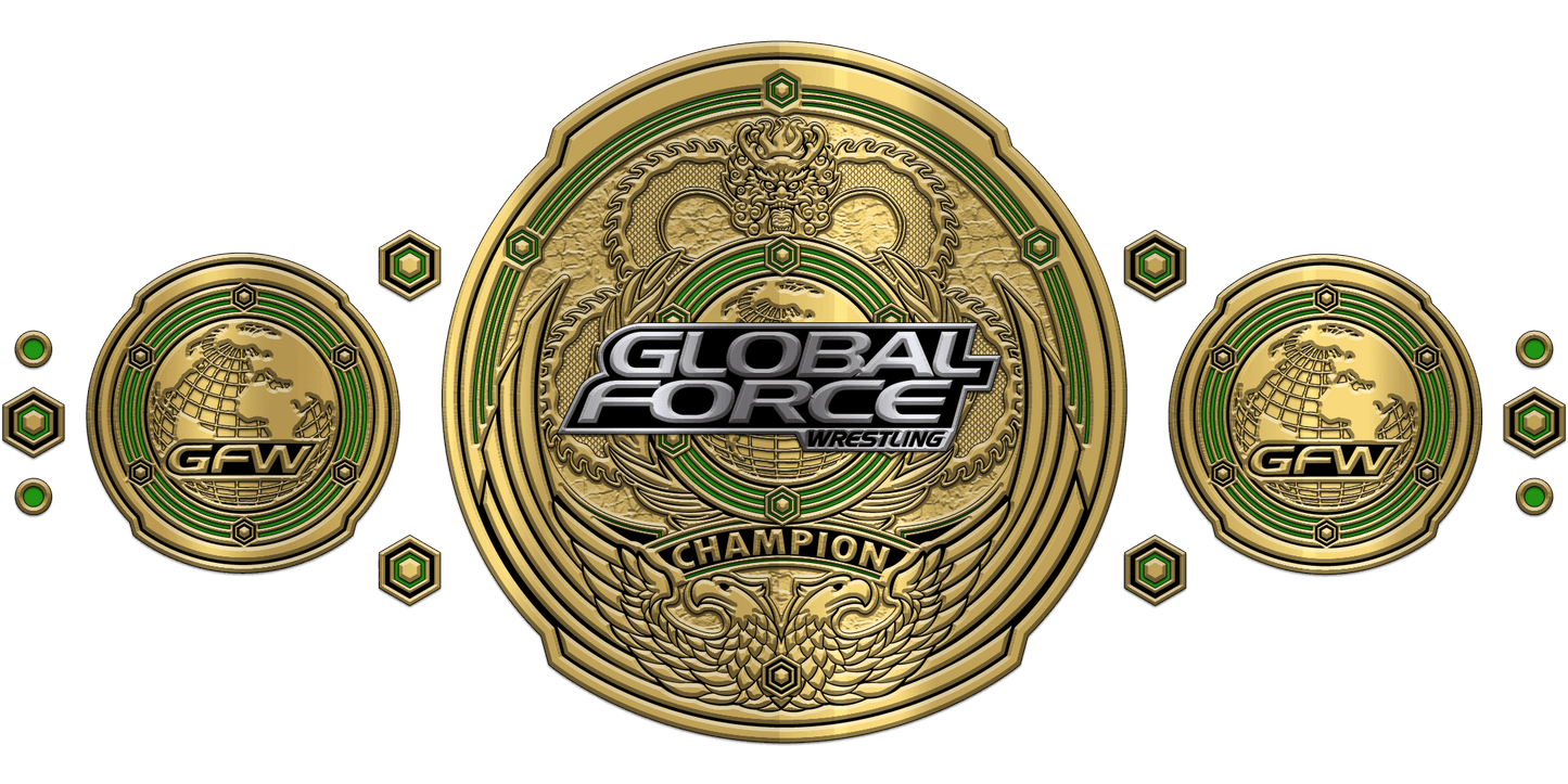 ZBCB-52 Custom Design Championship Belt