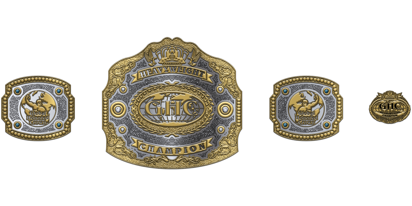 ZBCB-59 Custom Design Championship Belt