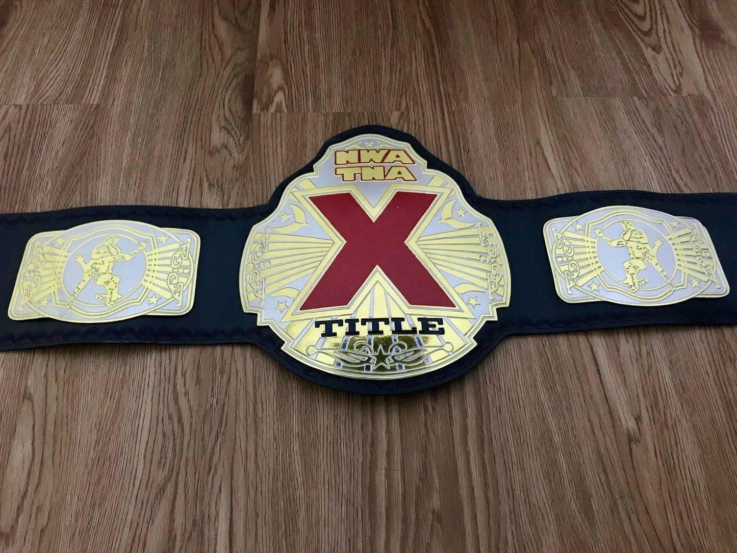 NWA TNA X Brass Championship Belt