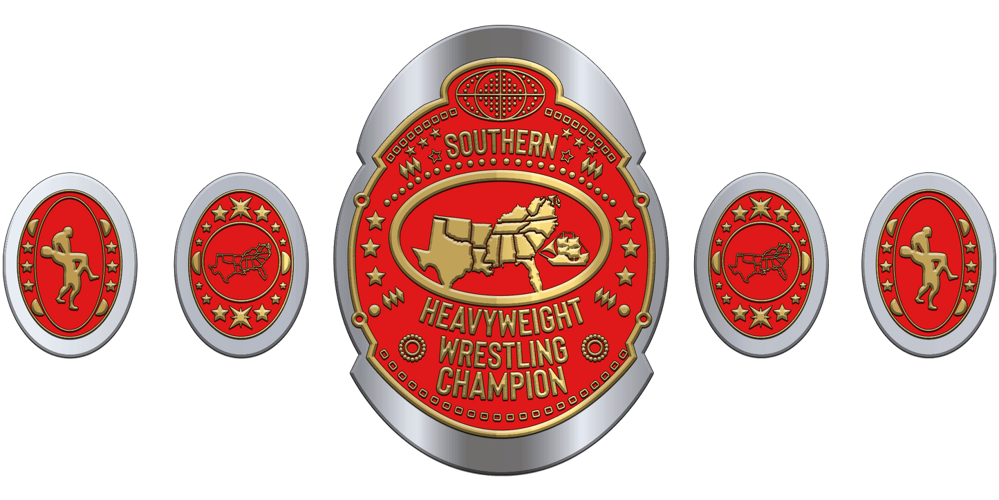 ZBCB-120 Custom Design Championship Belt