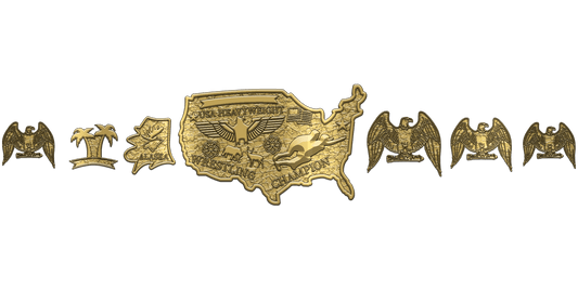 ZBCB-138 Custom Design Championship Belt