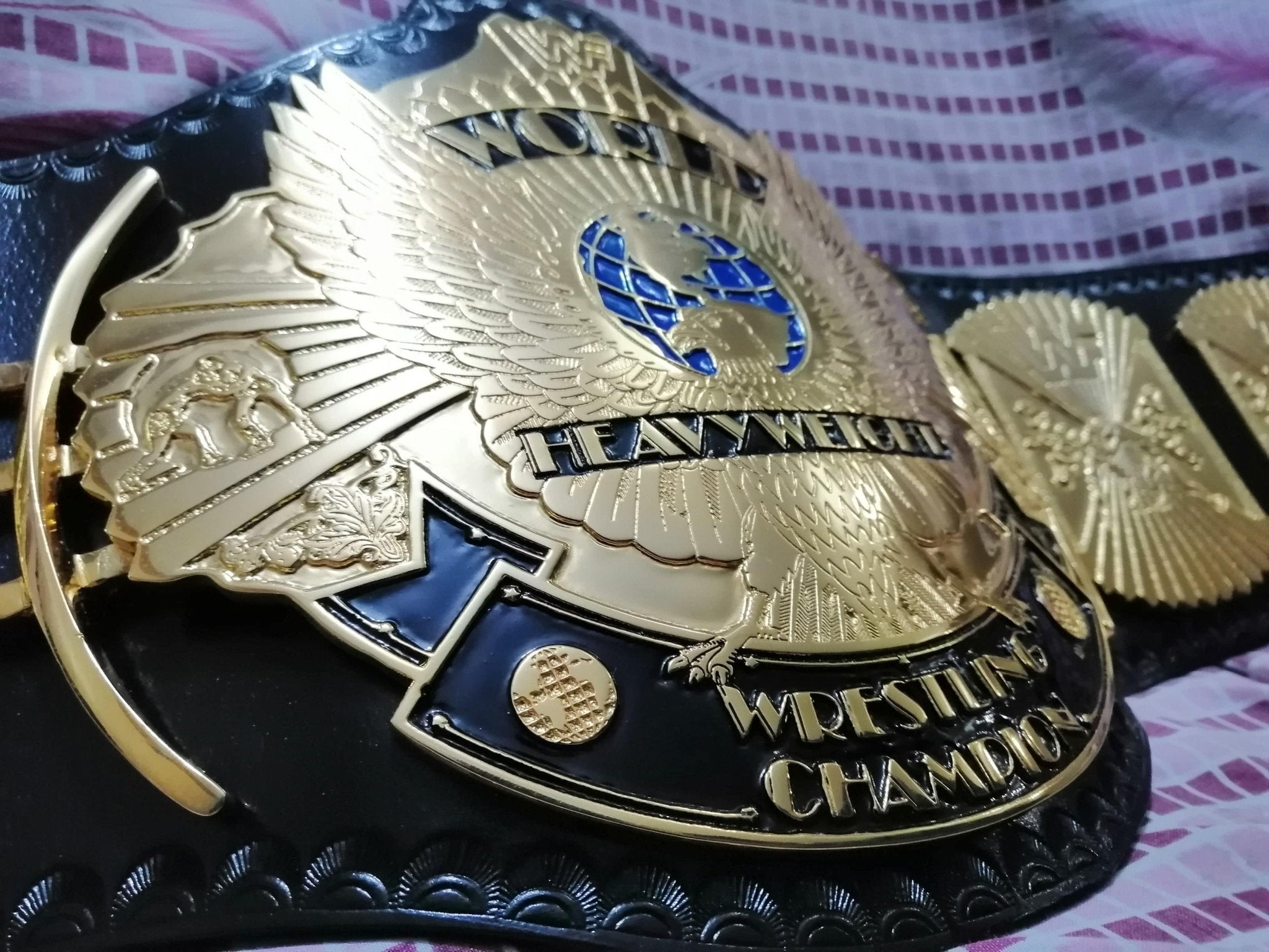 WWF Winged Eagle World Heavyweight Championship Belt