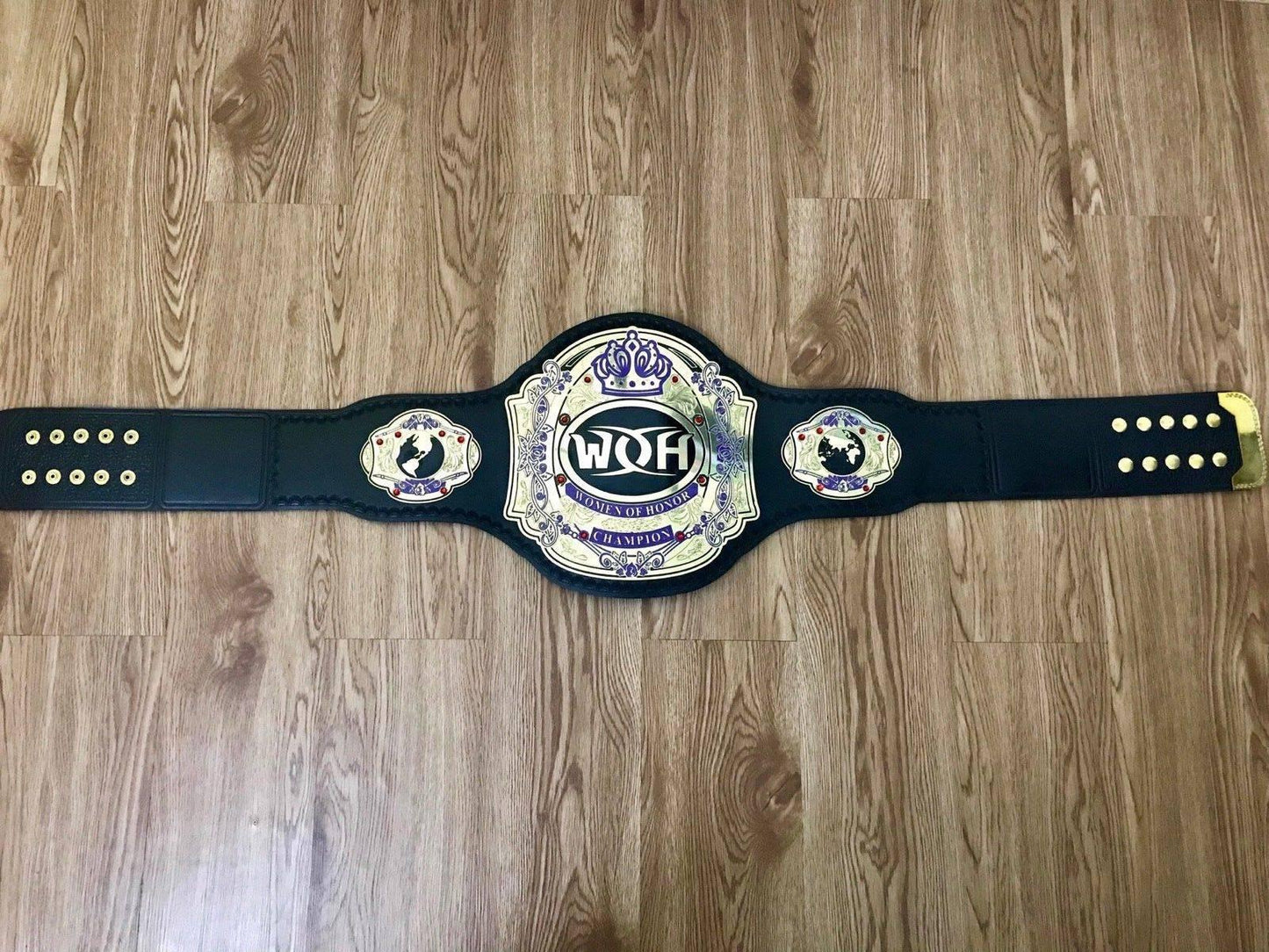 WOH WOMEN OF HONOR Brass Championship Belt