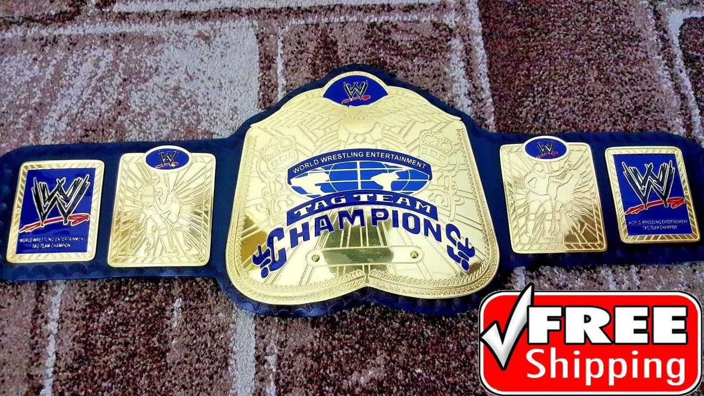 WWE TAG TEAM Brass Championship Belt