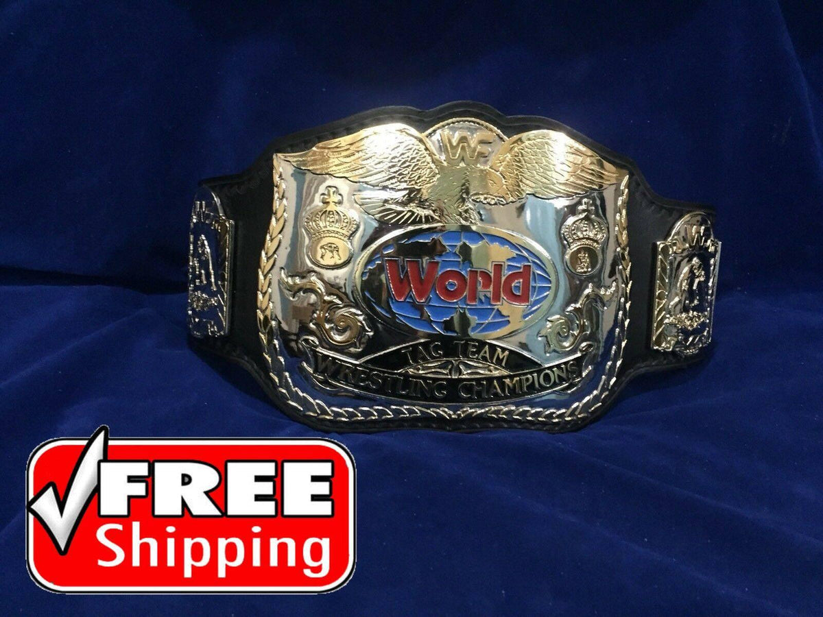 WWF World Tag Team Wrestling Championship Belt