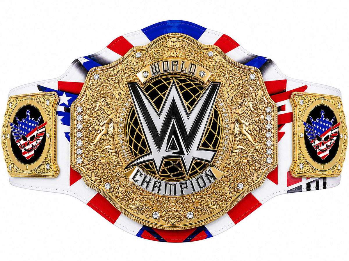 World Champion Gold Wrestling Title Belt