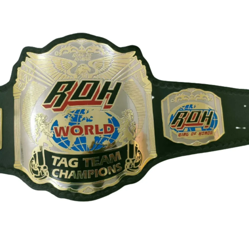 ROH Tag Team Championship Replica Title Belt - Image 2