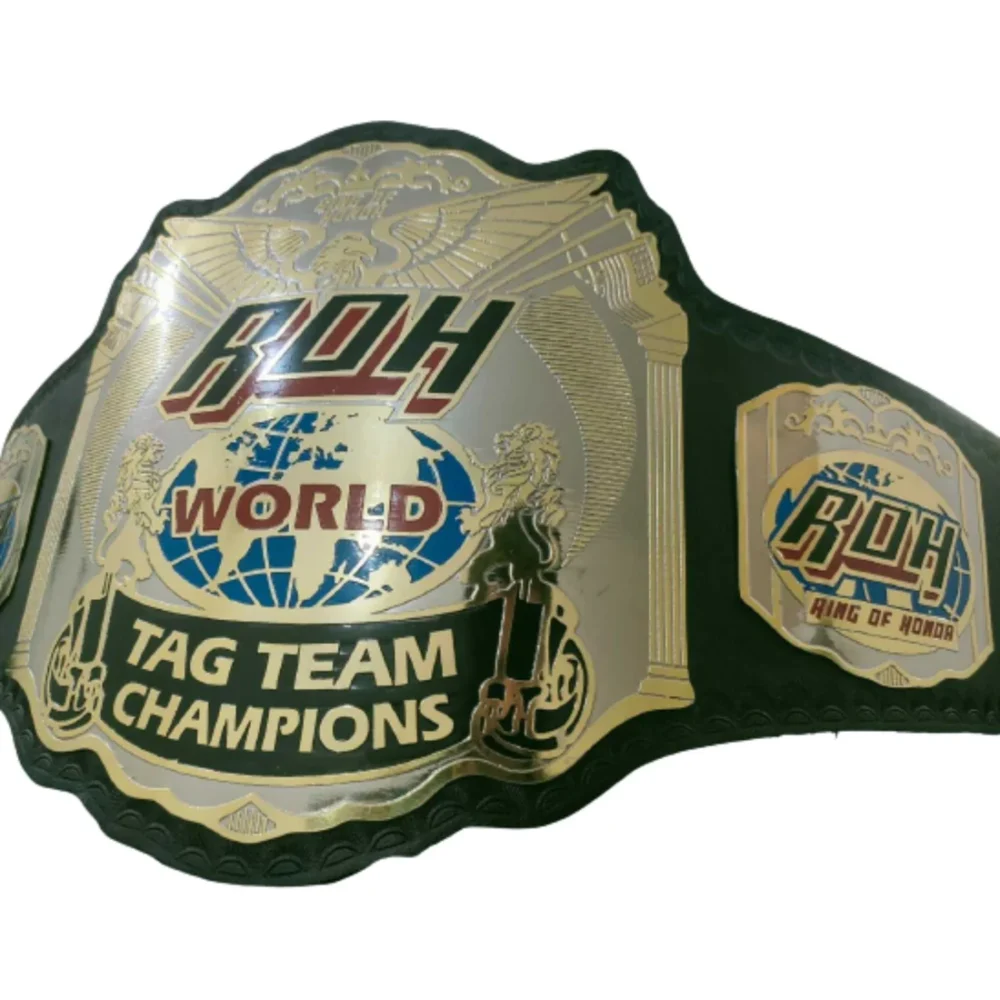 ROH Tag Team Championship Replica Title Belt - Image 7