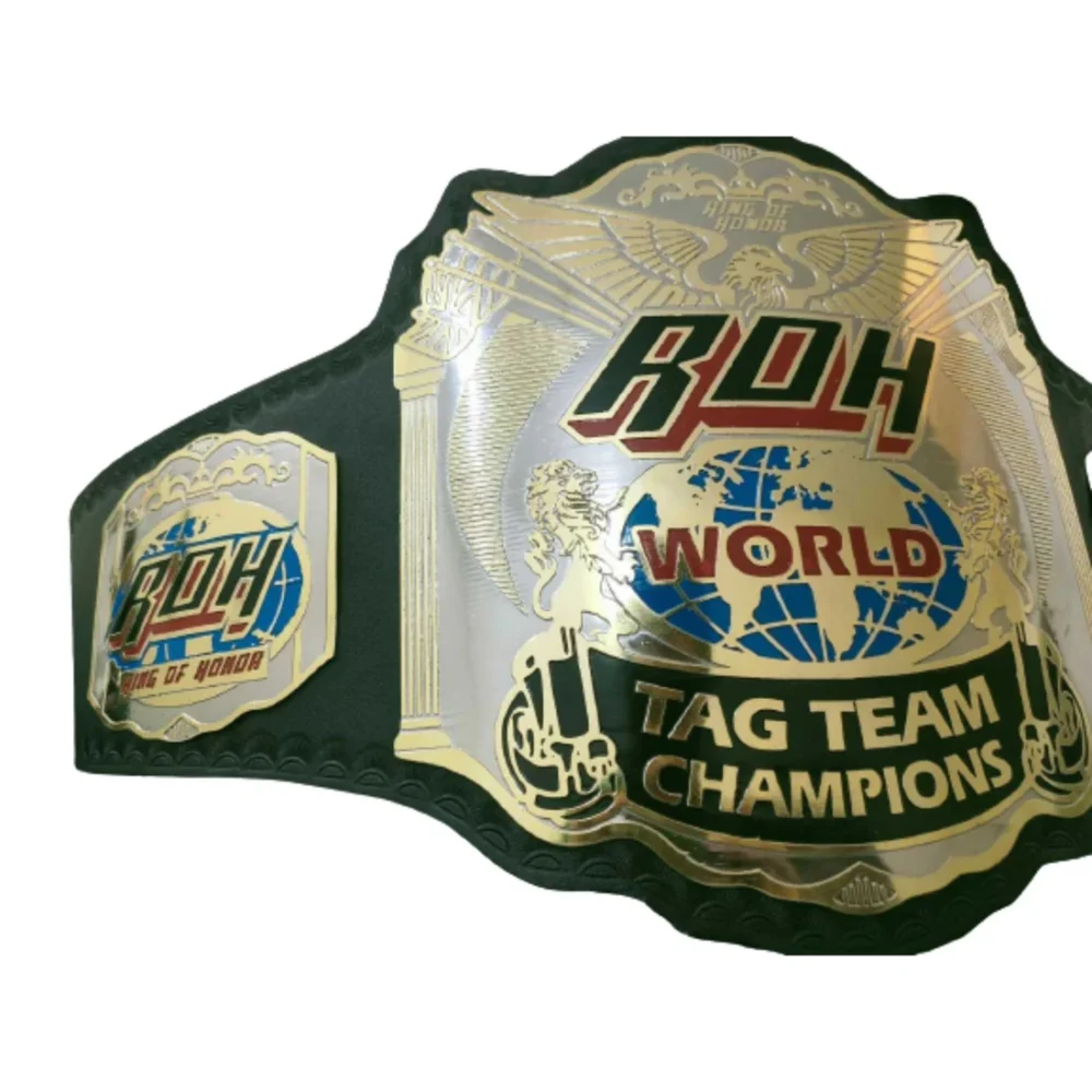 ROH Tag Team Championship Replica Title Belt - Image 6