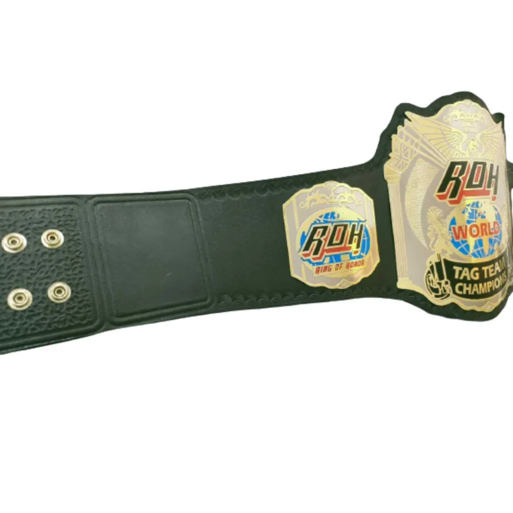 ROH Tag Team Championship Replica Title Belt - Image 5