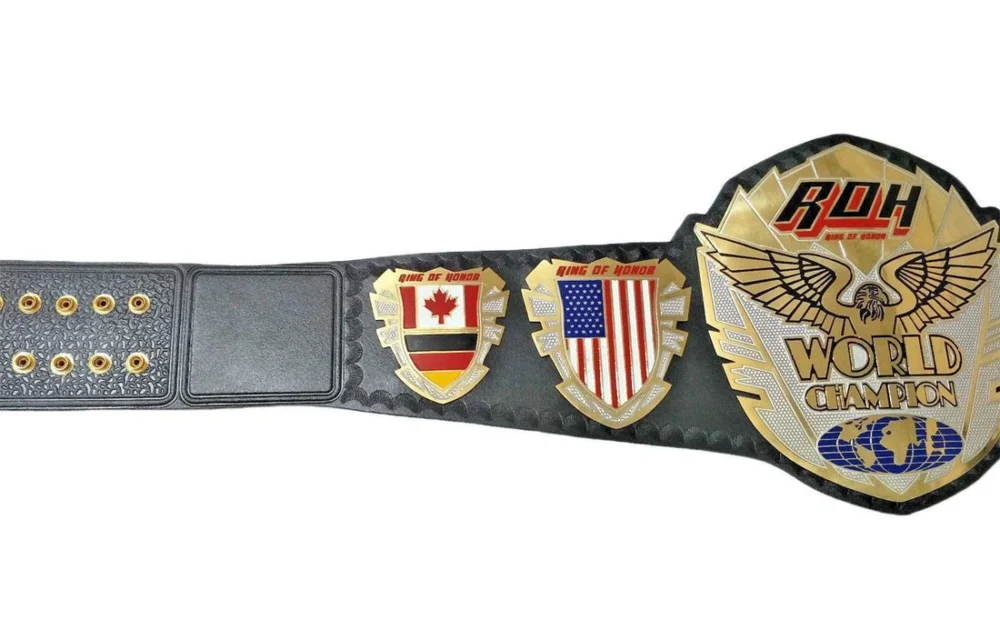 Ring Of Honor ROH World Wrestling Championship Replica Title Belt - Image 2