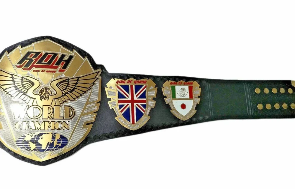 Ring Of Honor ROH World Wrestling Championship Replica Title Belt - Image 3