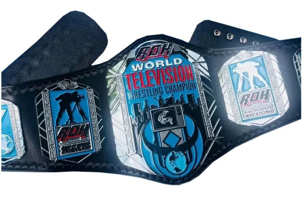 ROH World Television Wrestling Championship Replica Title Belt - Image 2