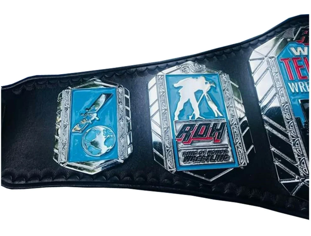 ROH World Television Wrestling Championship Replica Title Belt - Image 5