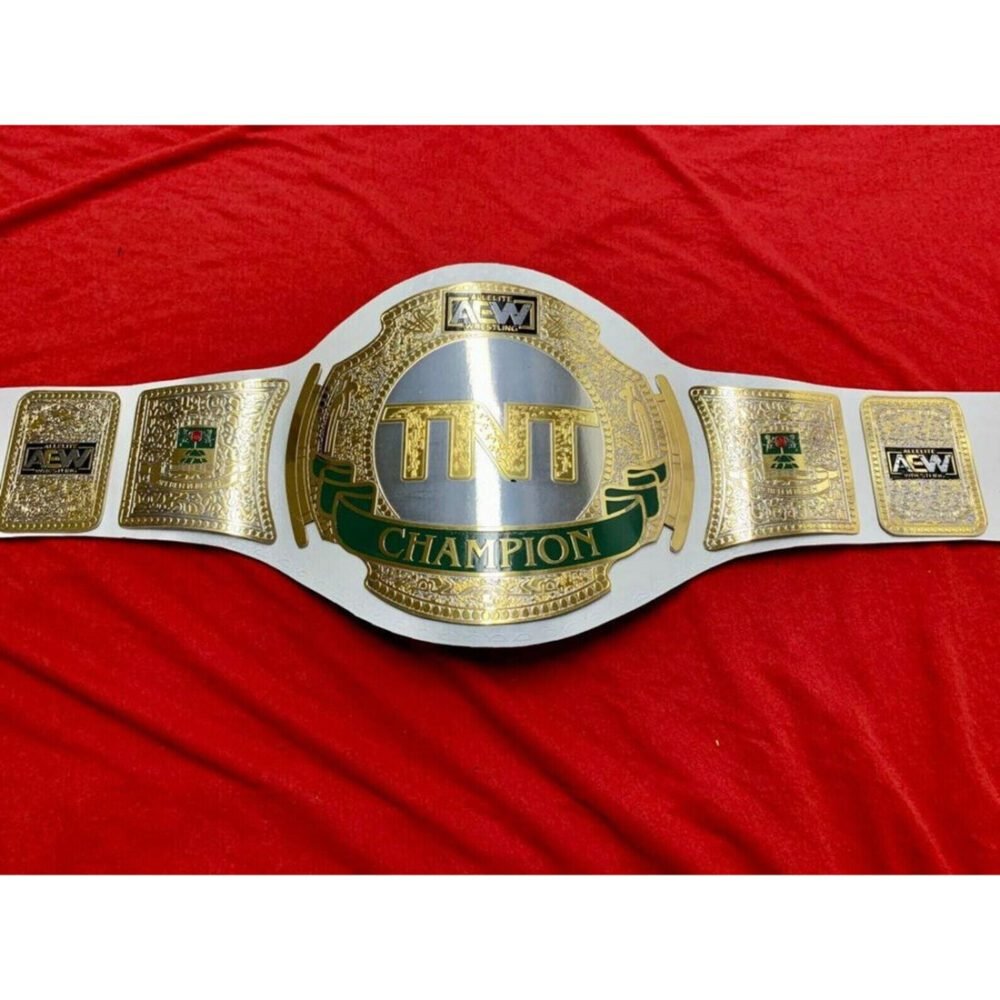 AEW TNT Championship Replica Title Belt - Image 7