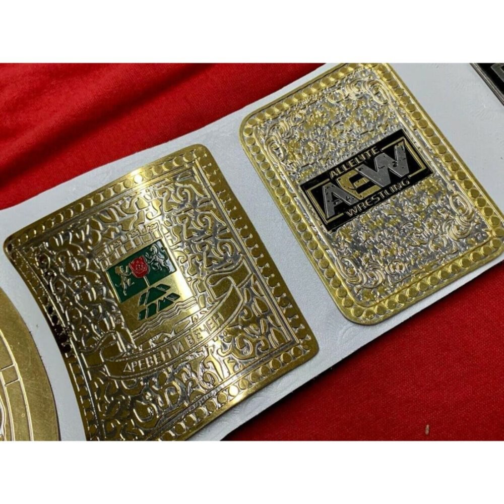 AEW TNT Championship Replica Title Belt - Image 6