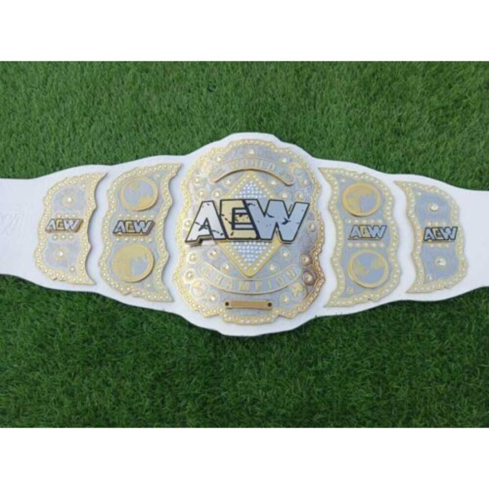 AEW World Wrestling Championship Replica Title Belt - Image 6