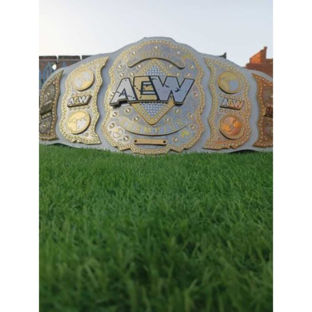 AEW World Wrestling Championship Replica Title Belt - Image 5