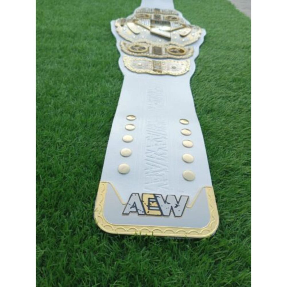 AEW World Wrestling Championship Replica Title Belt - Image 3