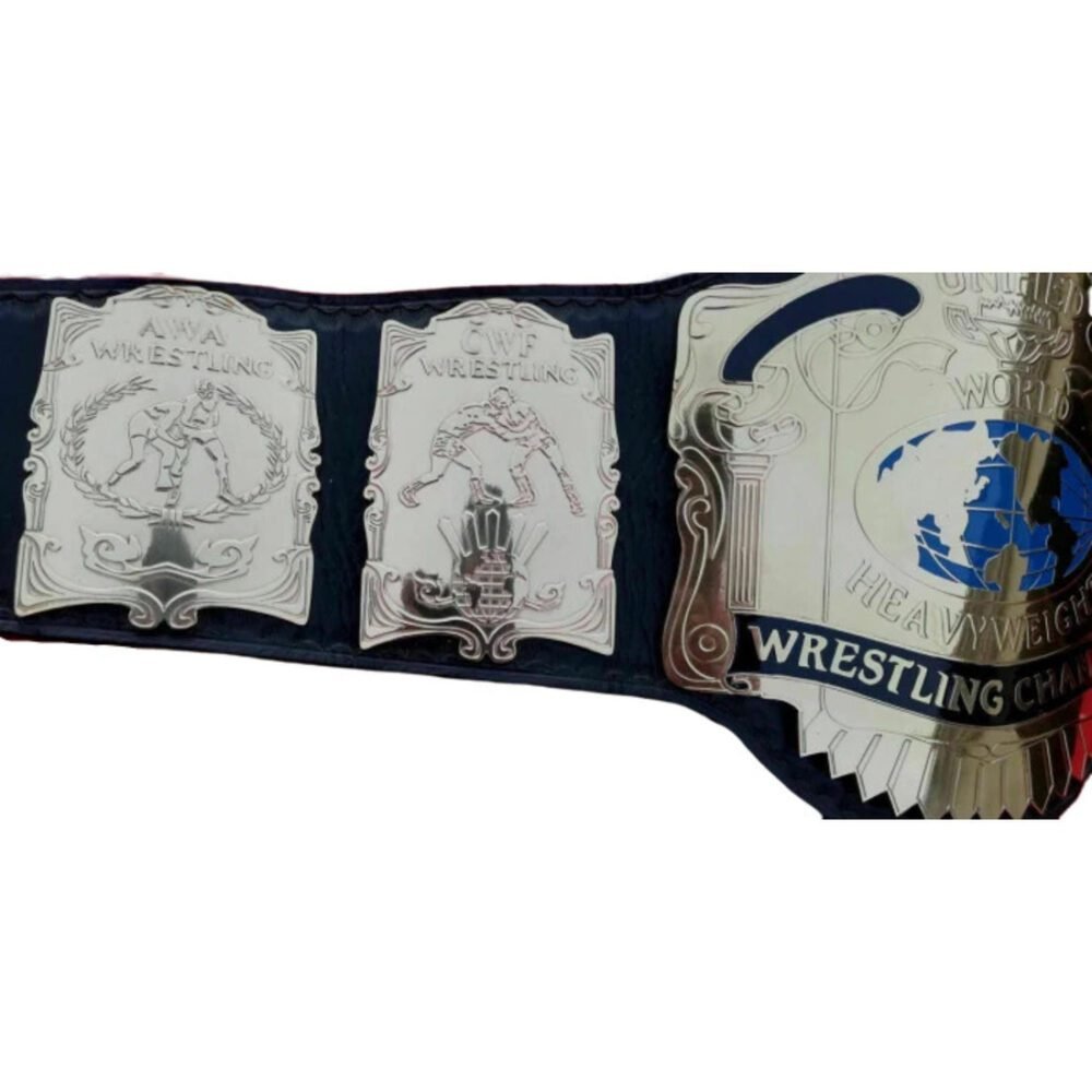 AWA Unified World Heavyweight Wrestling Championship Belt - Image 3