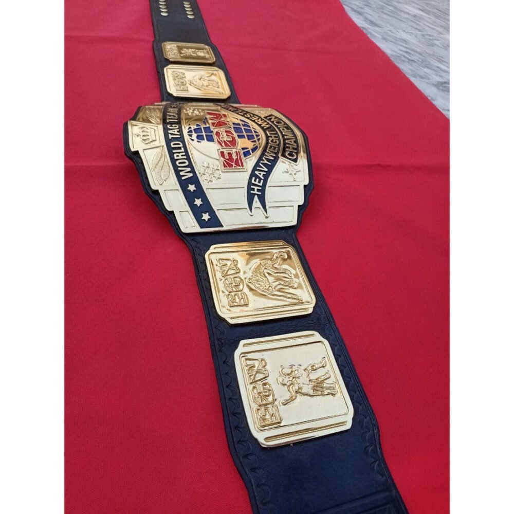 ECW World Tag Team Championship Replica Title Belt - Image 3