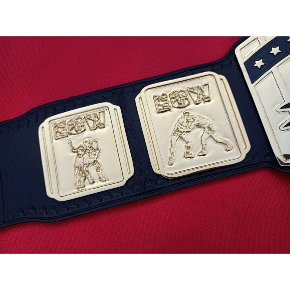 ECW World Tag Team Championship Replica Title Belt - Image 9