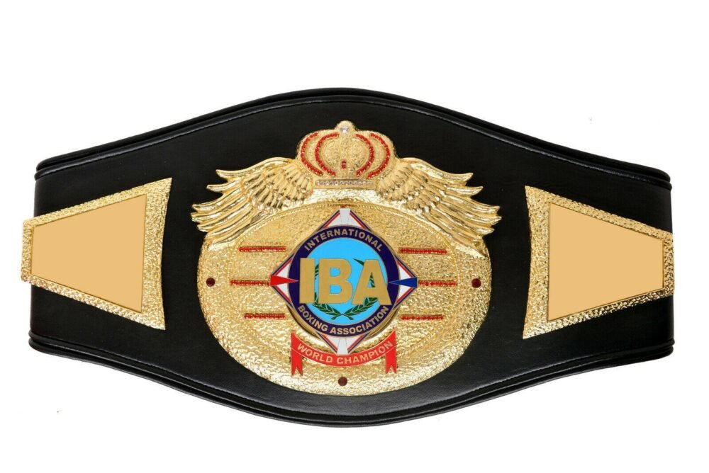 IBA Boxing Title Belt