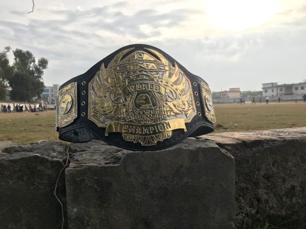 TNA HEAVYWEIGHT 24K GOLD Championship Belt - Image 10