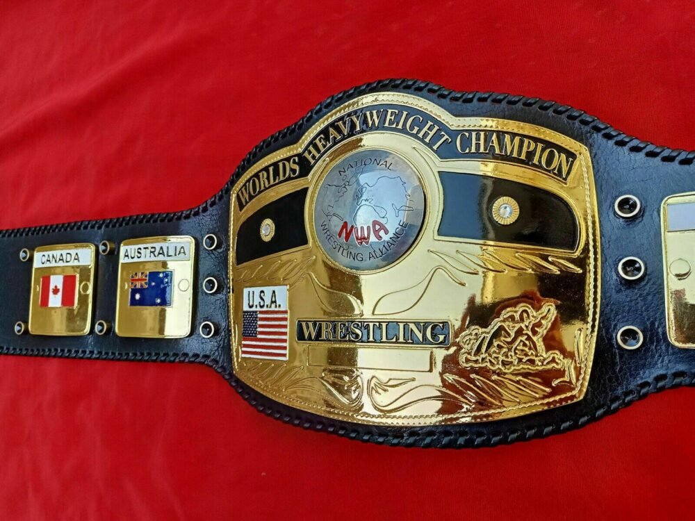 NWA Domed Globe Heavyweight Championship Belt