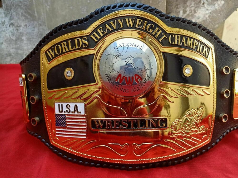 NWA Domed Globe Heavyweight Championship Belt - Image 3