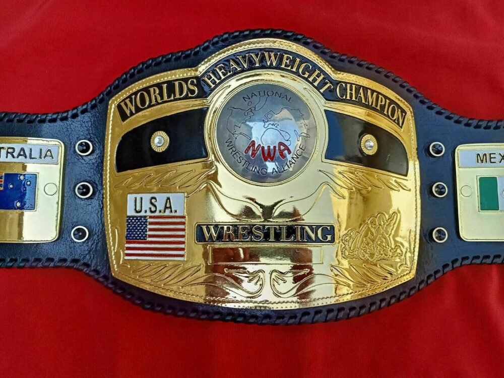 NWA Domed Globe Heavyweight Championship Belt - Image 5