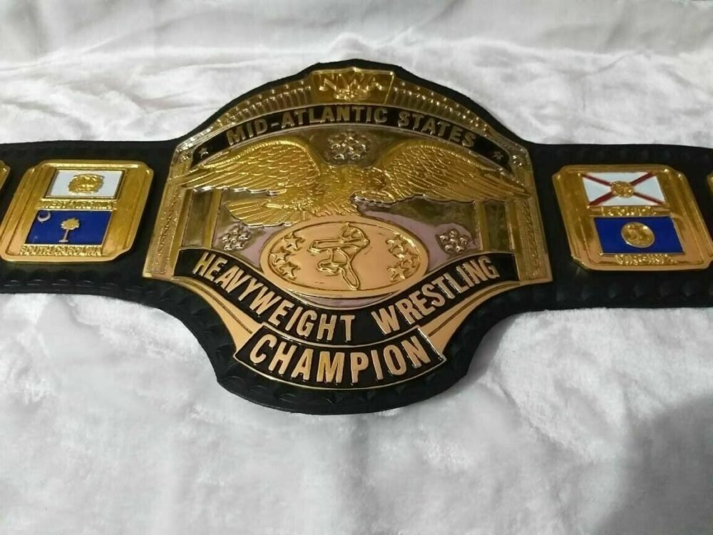 NWA MID-ATLANTIC STATES Championship Belt - Image 5