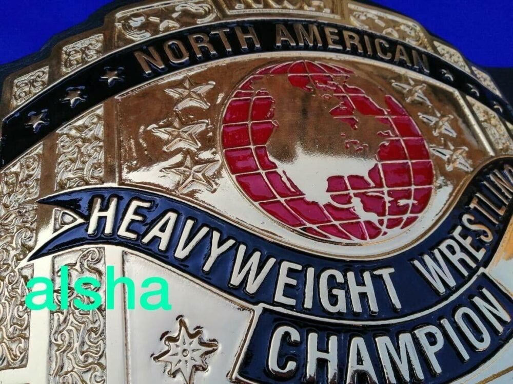 NWA NORTH AMERICAN HEAVYWEIGHT Championship Belt - Image 4