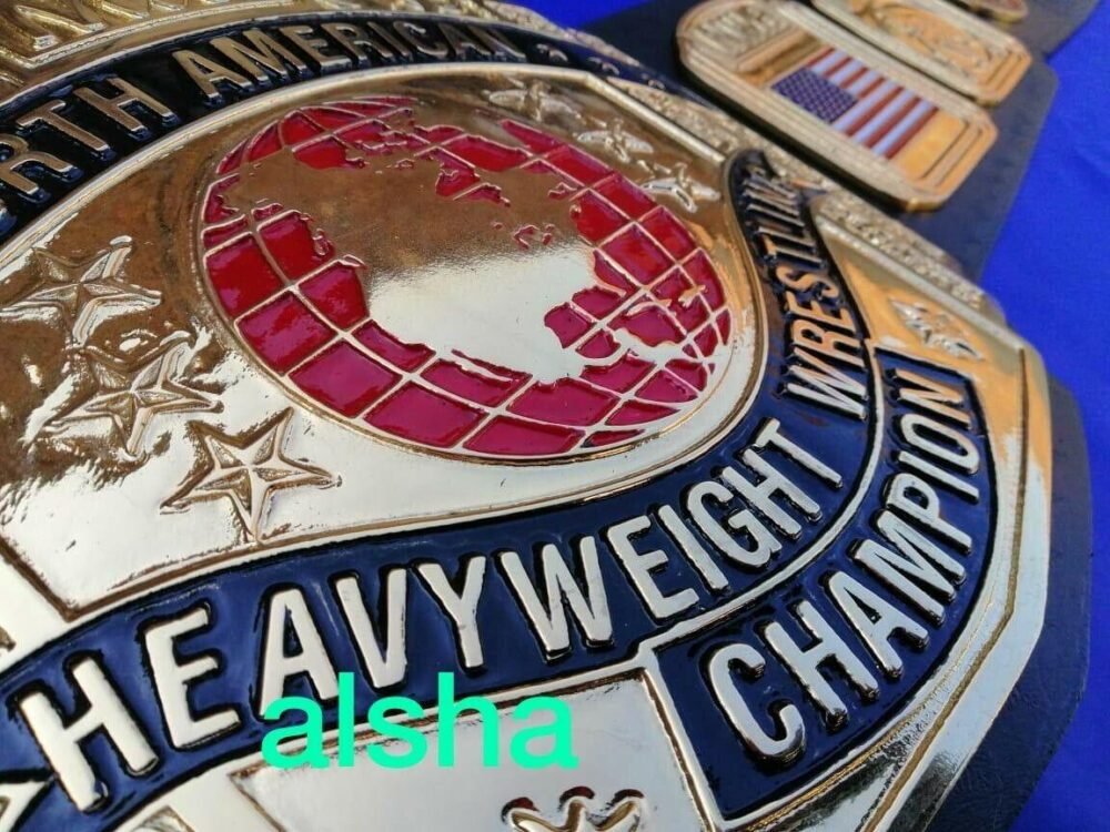 NWA NORTH AMERICAN HEAVYWEIGHT Championship Belt - Image 5